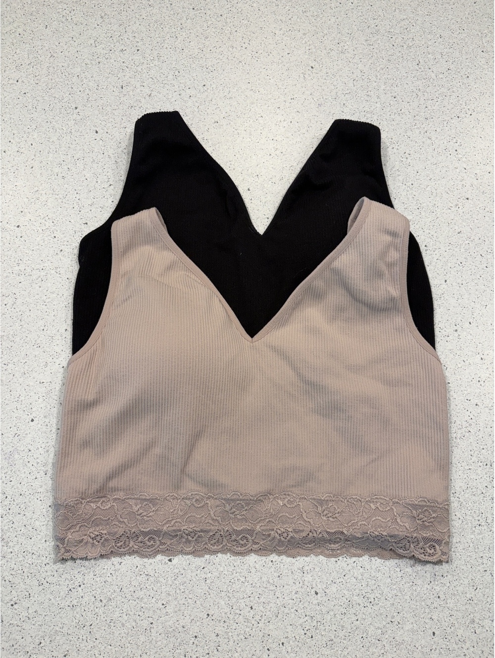 2 Pack Bralettes Size Large